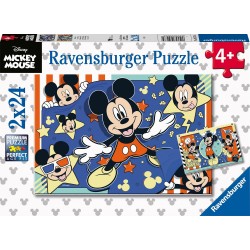 Ravensburger Παζλ 2X24 Τεμ. Mickey Mouse 05578 4005556055784