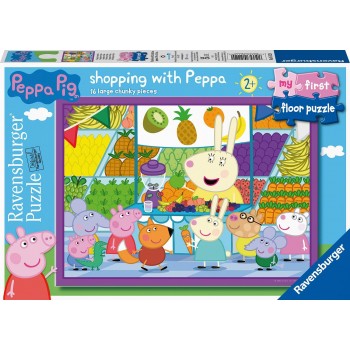 Ravensburger παζλ δαπέδου 16 τεμ. πέππα το γουρουνάκι 05112 4005556051120