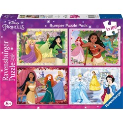 Ravensburger παζλ 4x100 τεμ. πριγκίπισσες 05229 4005556052295