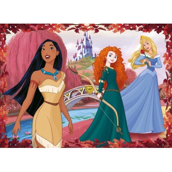 Ravensburger παζλ 4x100 τεμ. πριγκίπισσες 05229 4005556052295