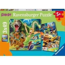 Ravensburger 3X49 Pcs Puzzle Scooby Doo 05242 4005556052424
