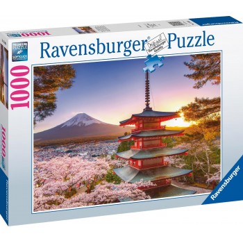 Ravensburger 1000 Pcs Puzzle Cherry Blossom, Japan 17090 4005556170906