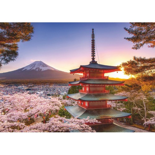 Ravensburger 1000 Pcs Puzzle Cherry Blossom, Japan 17090 4005556170906