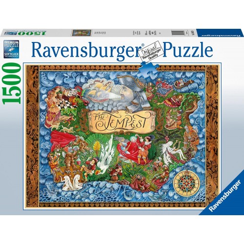 Ravensburger 1500 Pcs Puzzle Shakespear: The Tempest 16952 4005556169528