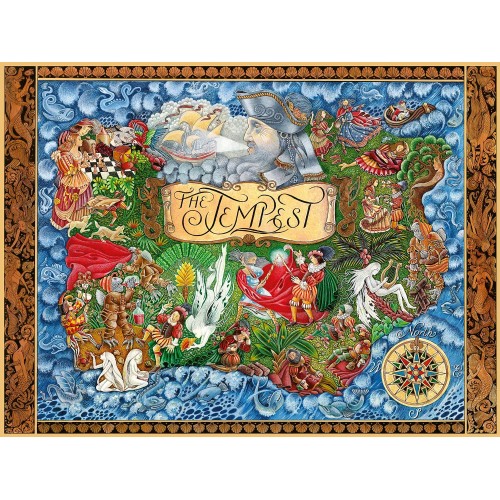 Ravensburger Παζλ 1500 Τεμ. Shakespear: Η Τρικυμία 16952 4005556169528
