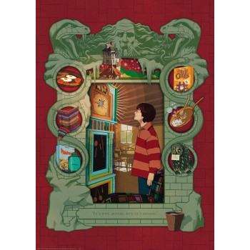Ravensburger 1000 Pcs Puzzle HP: The Chamber Of Secrets 16516 4005556165162