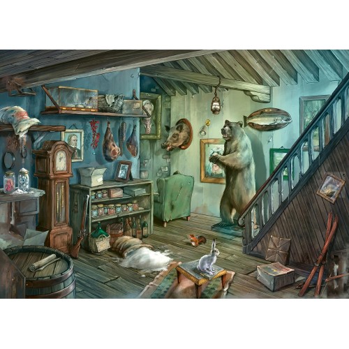 Ravensburger Παζλ 759 Τεμ. Escape: Το Απαγορευμένο Υπόγειο 16435 4005556164356