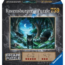 Ravensburger Παζλ 759 Τεμ. Escape: Η Κατάρα Των Λύκων 16434 4005556164349
