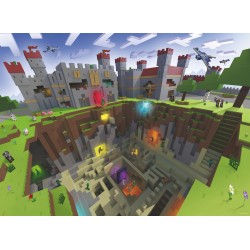 Ravensburger Παζλ 300Xxl Τεμ. Minecraft Cutaway 13334 4005556133345