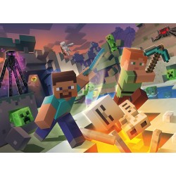 Ravensburger 100Xxl Pcs Monster Minecraft 13333 4005556133338