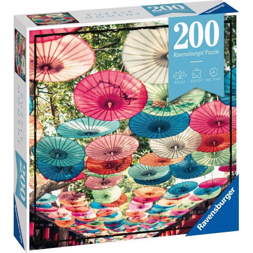 Ravensburger 200 Pcs Puzzle Umbrellas 13307 4005556133079