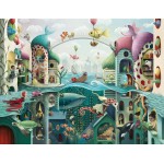 Ravensburger 2000 pcs Puzzle If Fish Could Walk 16823 4005556168231