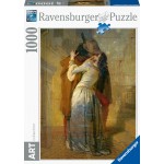 Ravensburger παζλ 1000 τεμ. art collection hayez: το φιλί 15405 4005556154050