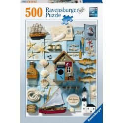 Ravensburger 500 pcs Puzzle Maritimes Flair 16588 4005556165889