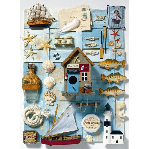 Ravensburger 500 pcs Puzzle Maritimes Flair 16588 4005556165889