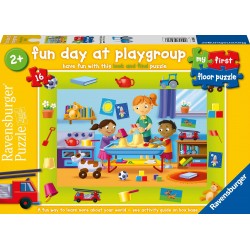 Ravensburger Παζλ Δαπέδου 16 τεμ. Στον Παιδικό Σταθμό 03060 4005556030606