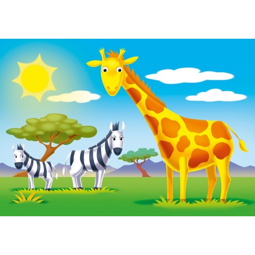 Ravensburger Τα Πρώτα μου Παζλ 6/8/10/12 τεμ. Ζώα του Κόσμου 03058 4005556030583