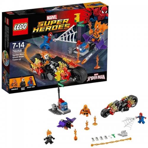 LEGO Marvel Super Heroes Spider-Man: Ghost Rider Team-Up Σπάιντερ Μαν: Συνεργασία Με Τον Γκόστ Ράιντερ 76058 5702015597715