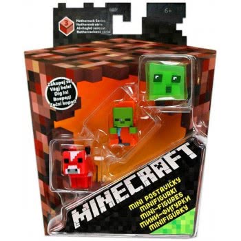 Mattel Minecraft Φιγούρες - Σετ Των 3 CGX24 / ASST 887961074468