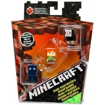 Mattel Minecraft Φιγούρες - Σετ Των 3 CGX24 / ASST 887961074468