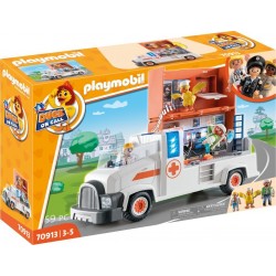 Playmobil Duck On Call - Μεγάλο Όχημα Πρώτων Βοηθειών 70913 4008789709134