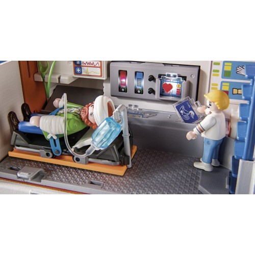 Playmobil Duck On Call - Μεγάλο Όχημα Πρώτων Βοηθειών 70913 4008789709134