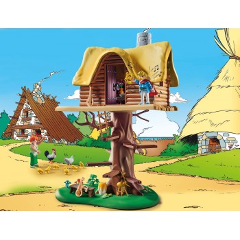 Playmobil Asterix: Cacofonix With Treehouse 71016 4008789710161