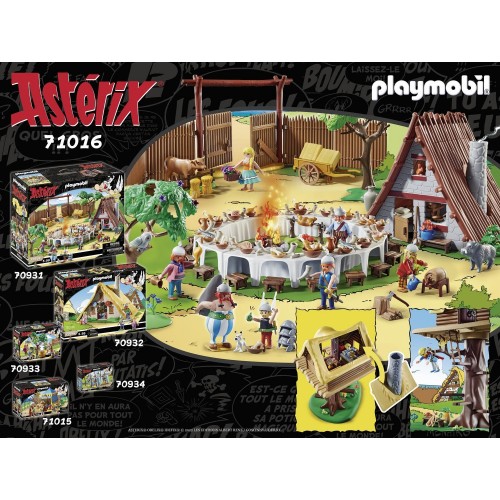 Playmobil Asterix: Cacofonix With Treehouse 71016 4008789710161