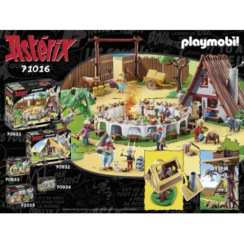 Playmobil Asterix: Το Δεντρόσπιτο Του Βάρδου Κακοφωνίξ 71016 4008789710161