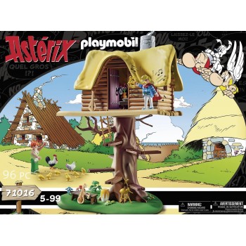 Playmobil Asterix: Cacofonix With Treehouse 71016 4008789710161