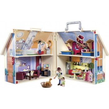 Playmobil Dollhouse Take Along Modern Doll House 70985 4008789709851