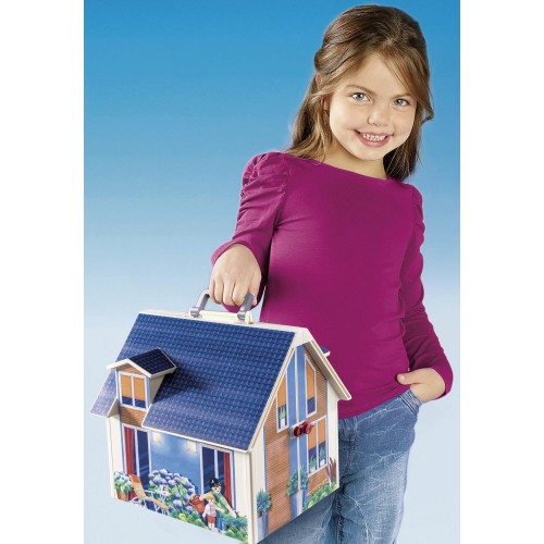 Playmobil Dollhouse Μοντέρνο Κουκλόσπιτο-Βαλιτσάκι 70985 4008789709851