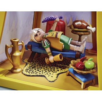 Playmobil Asterix: Leader`S Tent With Generals 71015 4008789710154