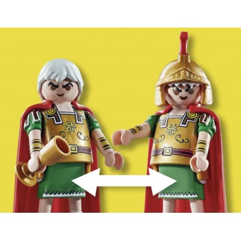 Playmobil Asterix: Leader`S Tent With Generals 71015 4008789710154