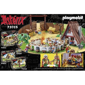 Playmobil Asterix: Leader`S Tent With Generals 71015 4008789710154