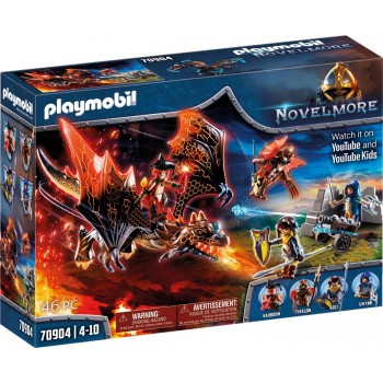 Playmobil Novelmore Δρακο-Επίθεση Στο Novelmore 70904 4008789709042