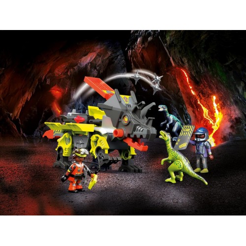 Playmobil Dino Rise Ρομπότ-Δεινόσαυρος Και Πολεμιστές 70928 4008789709288