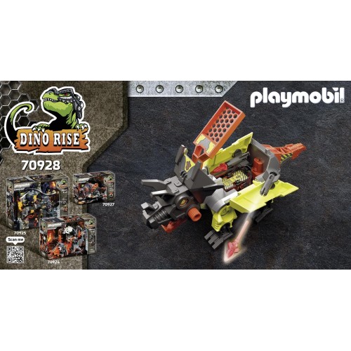 Playmobil Dino Rise Ρομπότ-Δεινόσαυρος Και Πολεμιστές 70928 4008789709288