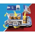 Playmobil City Action Αστυνομικό Λεωφορείο Με Φώτα Και Ήχο 70899 4008789708991