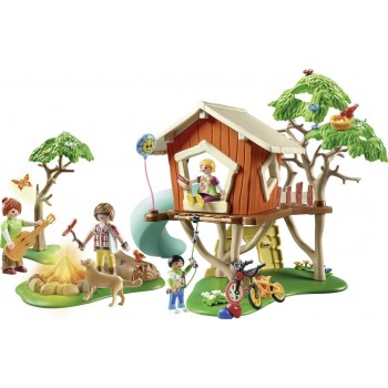 Playmobil Family Fun Δεντρόσπιτο Με Τσουλήθρα 71001 4008789710017