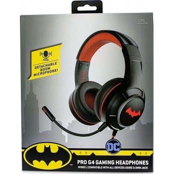 otl technologies DC Comics Batman Pro G4 Over Ear Gaming Headset (3.5mm)  5055371624664