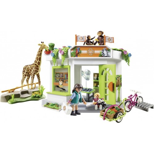 Playmobil Family Fun Zoo Veterinary Practice 70900 4008789709004