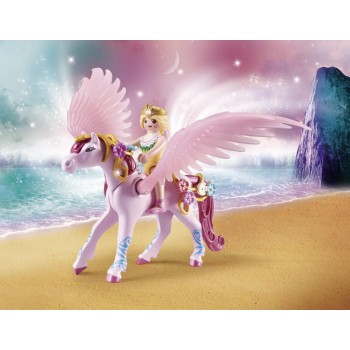 Playmobil Magic Unicorn Carriage With Pegasus 71002 4008789710024