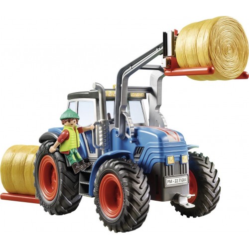 Playmobil Country Μεγάλο Τρακτέρ Με Εξαρτήματα 71004 4008789710048