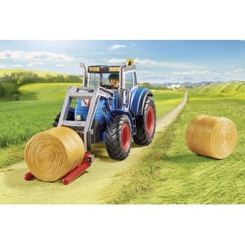 Playmobil Country Μεγάλο Τρακτέρ Με Εξαρτήματα 71004 4008789710048