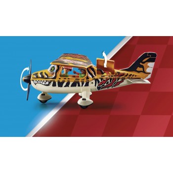 Playmobil Stunt Show Air Stunt Show Tiger Propeller Plane 70902 4008789709028