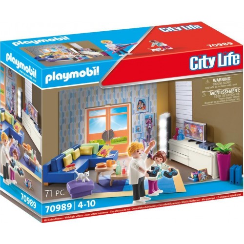 Playmobil City Life Μοντέρνο Καθιστικό 70989 4008789709899