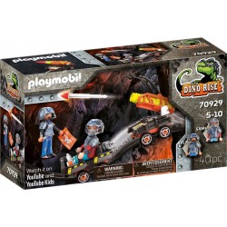 Playmobil Dino Μαχητές Με Όχημα Μεταφοράς Πυραύλων 70929 4008789709295