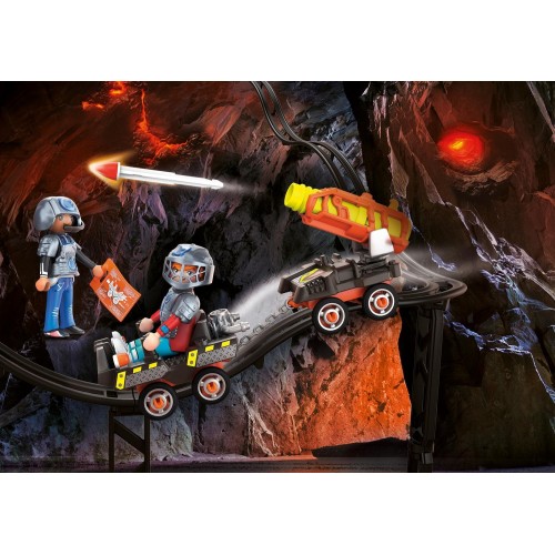 Playmobil Dino Μαχητές Με Όχημα Μεταφοράς Πυραύλων 70929 4008789709295