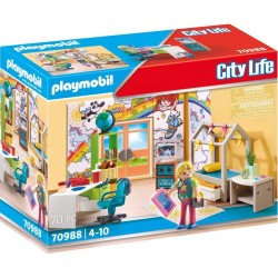 Playmobil City Life Μοντέρνο Εφηβικό Δωμάτιο 70988 4008789709882